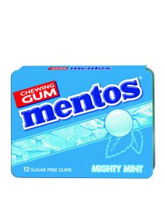 MENTOS GUM MIGHTY MINT 12s