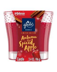 GLADE CANDLE AUTUMN SPICED APPLE 3.4oz