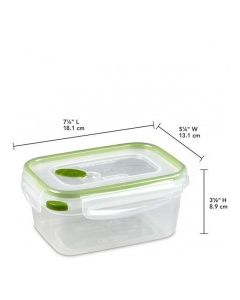 STERILITE ULTRA SEAL RECTANGLE 4.5cup