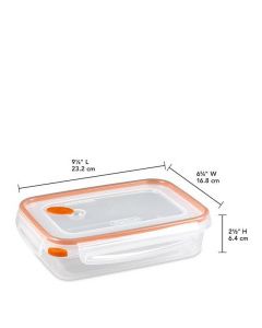 STERILITE ULTRA SEAL RECTANGLE 5.8cup