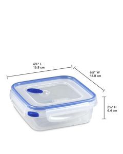 STERILITE ULTRA SEAL SQUARE 4cup