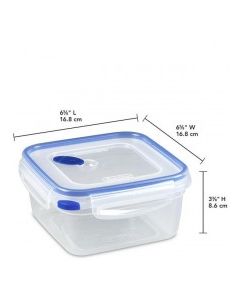STERILITE ULTRA SEAL SQUARE 5.7cup