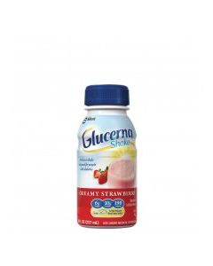 GLUCERNA SHAKE STRAWBERRY 8oz