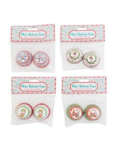 REGENT XMAS BAKING CUPS MINI 60x1.25in