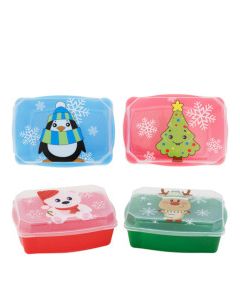 REGENT XMAS FOOD CONTAINER 8.19x5.9x3.35