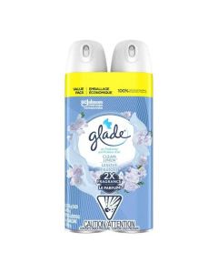 GLADE SPRAY CLEAN LINEN 2x8.3oz