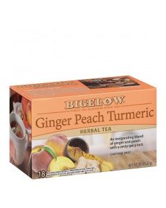 BIGELOW TEA GINGER PEACH TURMERIC 18s