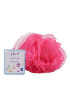 CORAL BODY PUFF 1ct