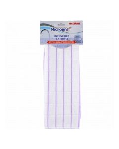 MICROBAN M/FIBRE TEA TOWEL 1pk