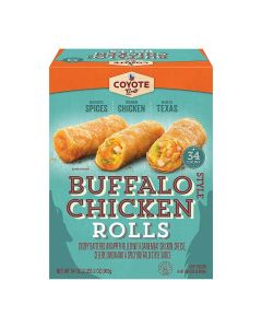 COYOTE GRILL ROLLS BUFFALO CHICKEN 34oz