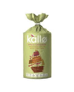 KALLO RICE CAKE APPLE CINNAMON 127g