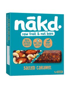 NAKD BAR SALTED CARAMEL 4x35g
