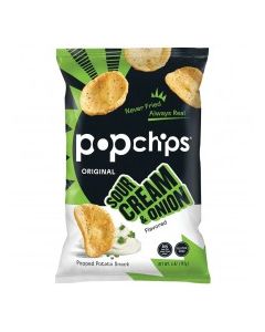 POPCHIPS SOUR CREAM ONION 5oz