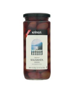 KRINOS OLIVES KALAMATA 16oz