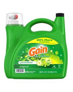 GAIN LIQUID DETERGENT ORIGINAL 208oz