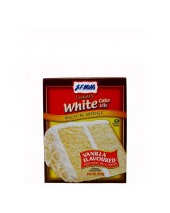 JF MILLS CAKE MIX WHITE 500g