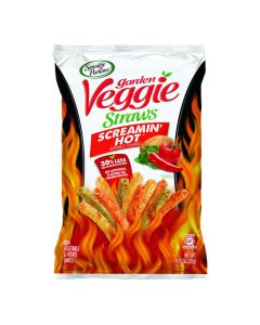 SENSIBLE VEG STRAWS SCREAMIN HOT 4.25oz