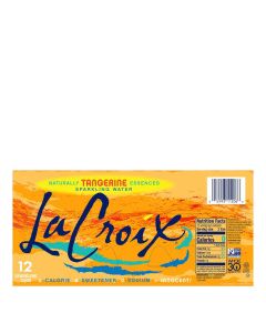 LA CROIX SPARK WATER TANGERINE 12x12oz