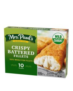 MRS PAULS CRISPY FISH FILLETS 19.45oz