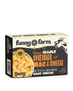 FUNNY FARM  MAC CHEESE GOAT CHEDDAR 6oz