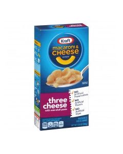 KRAFT MAC & CHEESE THREE CHEESE 7.25oz