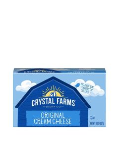 CRYSTAL FARMS CREAM CHEESE ORIGINAL 8oz