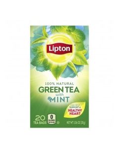 LIPTON TEA GREEN MINT 20s