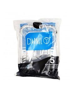 DARNEL FOIL CONTAINER 24oz 5s