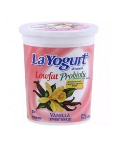 LA YOGURT LOW FAT VANILLA 32oz