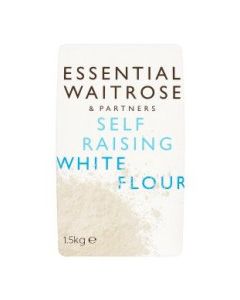WAITROSE FLOUR SELF RISING WHITE 1.5kg
