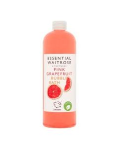 WAITROSE BUBBLE BATH PINK GRAPEFRT 750ml