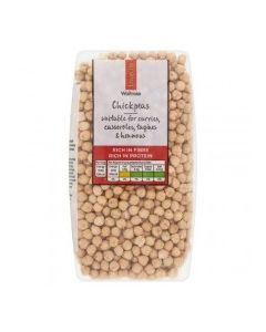 WAITROSE CHICK PEAS DRY 500g