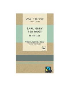 WAITROSE TEA EARL GREY 50s