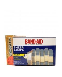 BAND-AID SHEER 3/4in 100s