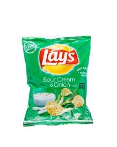 LAYS SOUR CREAM & ONION 1oz