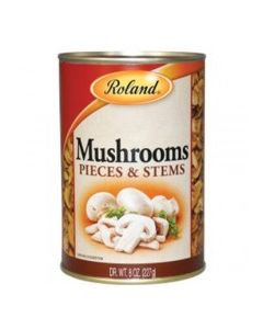 ROLAND MUSHROOM PIECES&STEMS 8oz