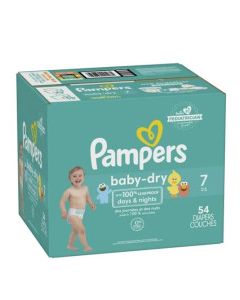 PAMPERS BABY DRY #7 54s