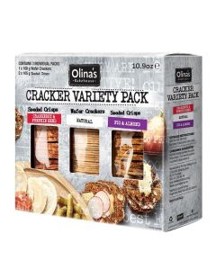 OLINAS BAKE CRACKER VARIETY PACK 310g