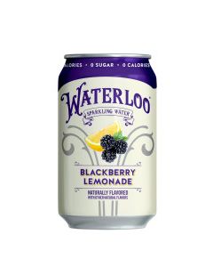 WATERLOO SPARK WATER BLKBRY LEM 12oz