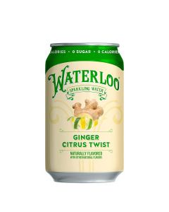 WATERLOO SPARK WATER GINGER CIT 12oz