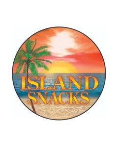 ISLAND SNACKS GUMMI BEARS NEON 7oz