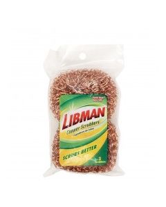 LIBMAN COPPER SCRUBBERS 2pk