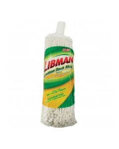 LIBMAN COTTON DECK MOP REFILL 1ct