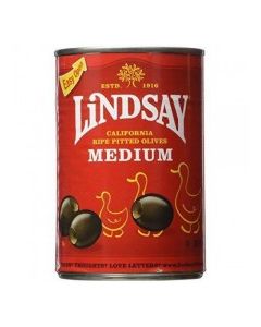 LINDSAY BLACK OLIVES PITD MED 6oz