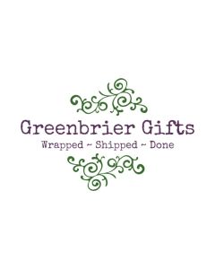 GREENBRIER TRAY XMAS TREE GREEN 1ct