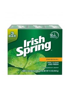IRISH SPRING SOAP ORIGINAL 3x3.7oz