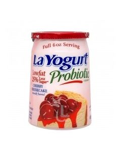 LA YOGURT LOW FAT CHERRY CHEESECAKE 6oz