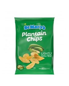ST MARYS PLANTAIN CHIPS LIGHTLY SALT 40g
