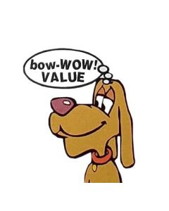 BOW-WOW VALUE DOG TOY PLUSH 16in