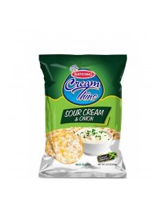 NATIONAL CRACKERS CREAM THINS S/CRM 90g